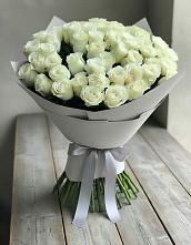 Букет 35 Белых роз в Орловском Ростовской области
