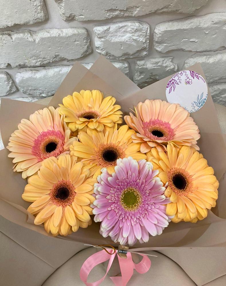 Букет цветов из: Герберы в Орловском Ростовской области