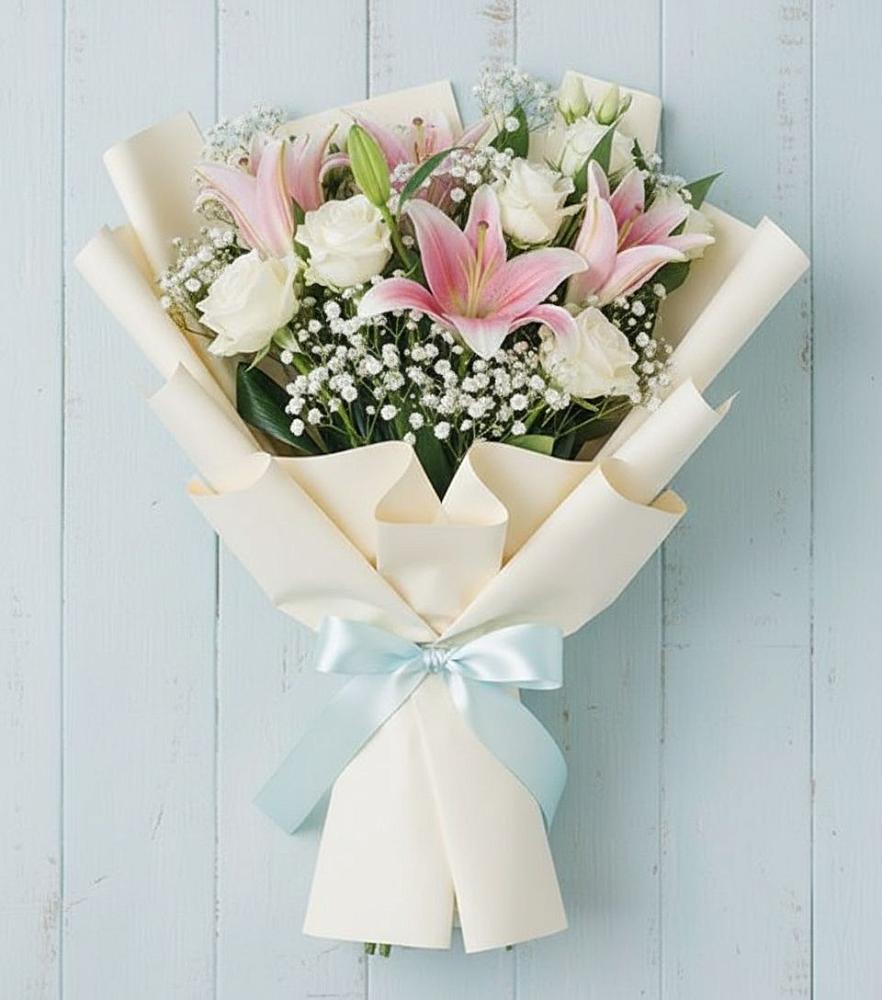 Букет цветов из: Лилии в Орловском Ростовской области