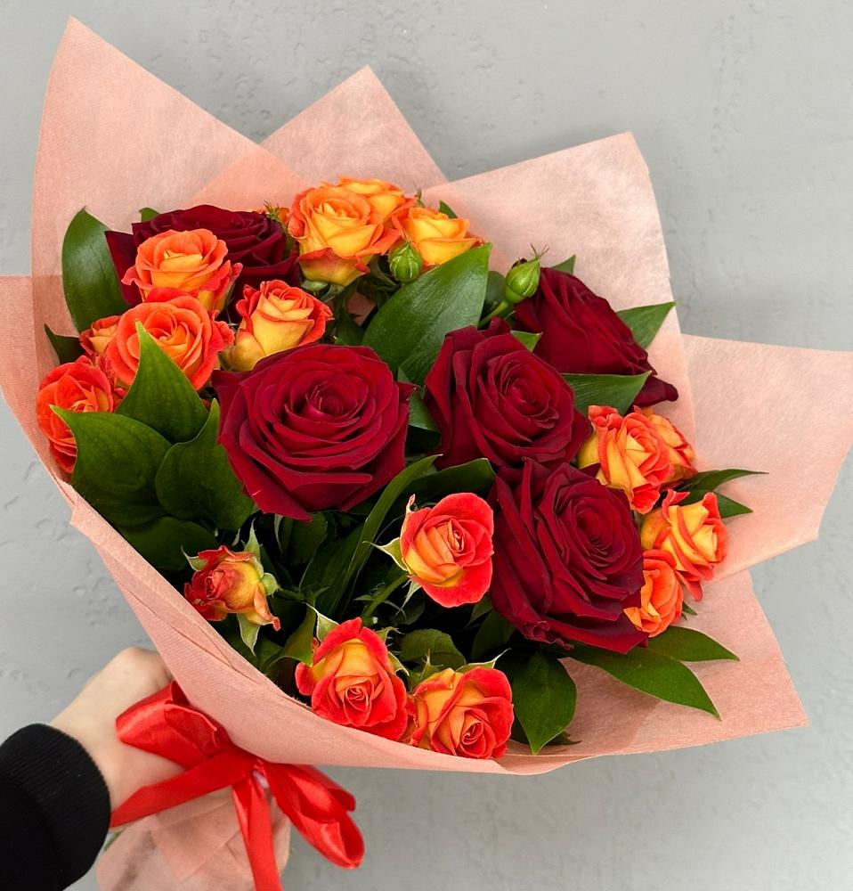 Букет Любовь и восторг в Орловском Ростовской области