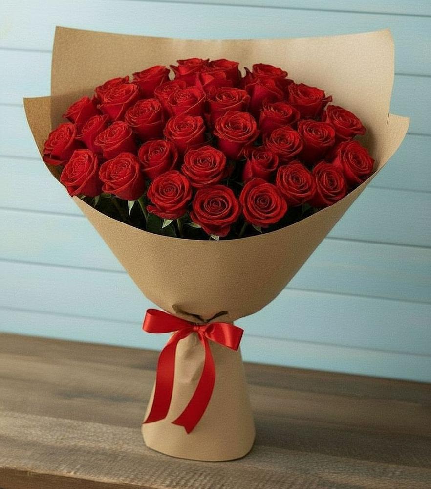 Букет Красные розы Милано в Орловском Ростовской области