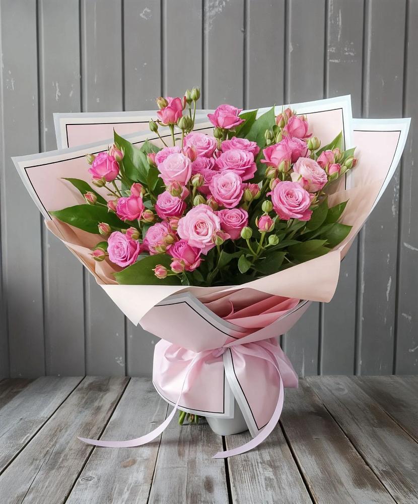 Букет Розовый кустик в Орловском Ростовской области