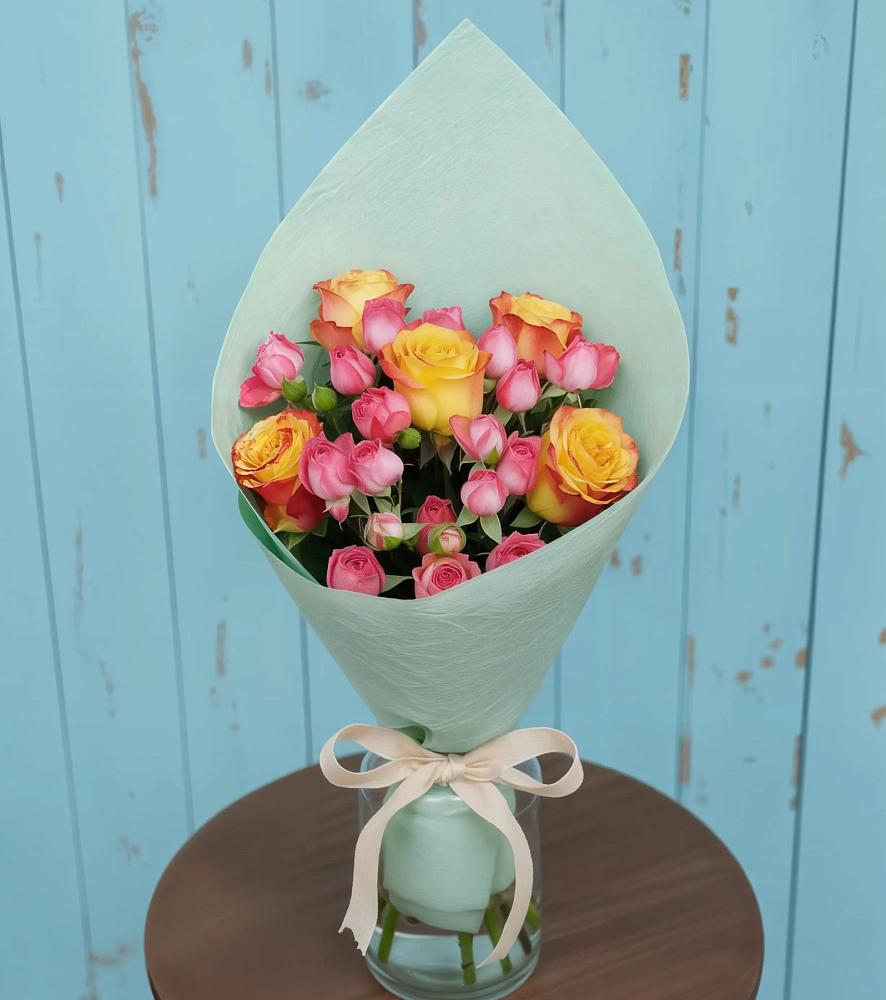 Букет цветов из: Розы в Орловском Ростовской области