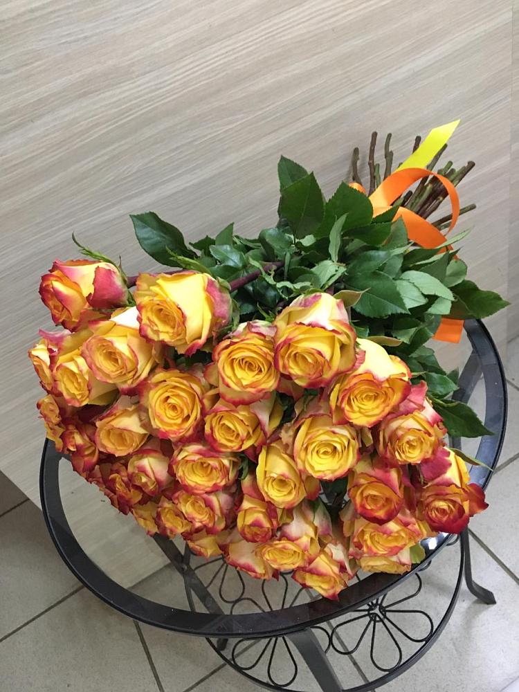 Букет Желтые розы в Орловском Ростовской области