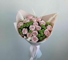 Букет цветов из:  Розы и Хризантемы в Орловском Ростовской области