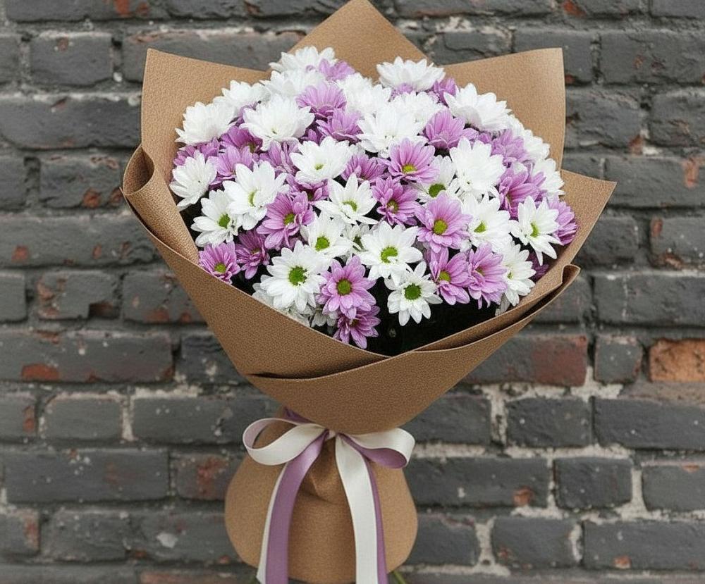 Букет цветов из: Хризантемы в Орловском Ростовской области