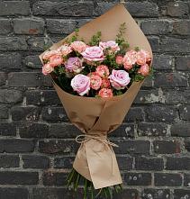 Букет цветов из:  Розы #REPLACE_PRED# Орловском Ростовской области