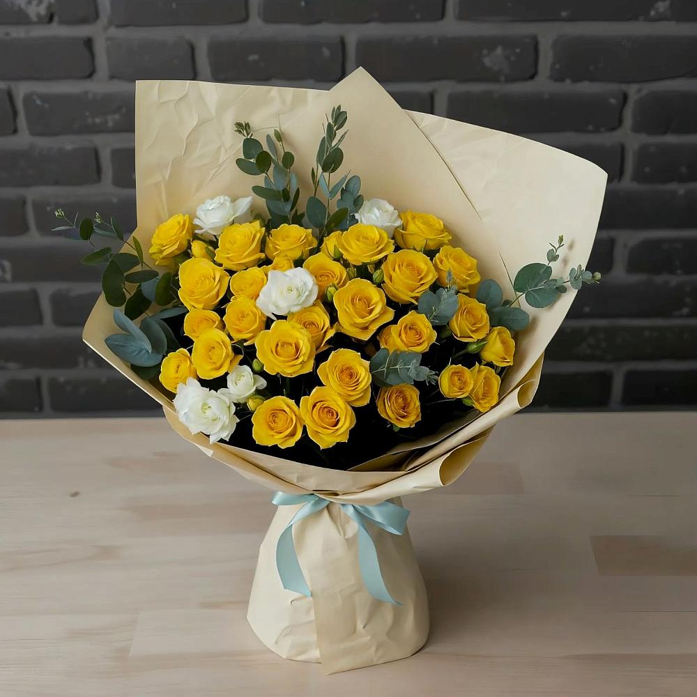 Букет цветов из: Розы в Орловском Ростовской области