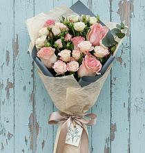 Букет цветов из:  Розы #REPLACE_PRED# Орловском Ростовской области