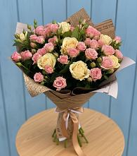 Букет цветов из:  Розы #REPLACE_PRED# Орловском Ростовской области
