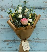 Букет цветов из:  Розы и Лизиантусы #REPLACE_PRED# Орловском Ростовской области
